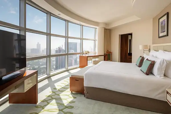 جمیرا امارات تاورز بهترین هتل های 5 ستاره شیخ زاید دبی