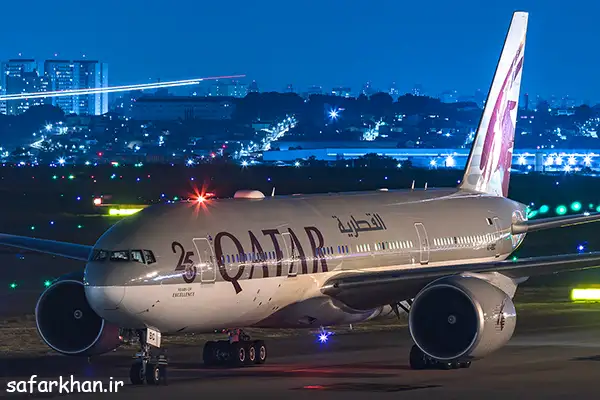 نمایندگی هواپیمایی قطر در تهران