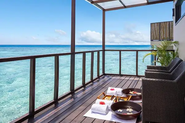  آداران پرستیژ وادو بهترین هتل روی آب مالدیو