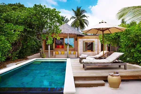 سیکس سنسز لامو بهترین هتل روی آب مالدیو