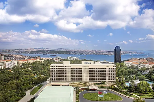 هتل ساحلی ۵ ستاره هیلتون بسفروس استانبول