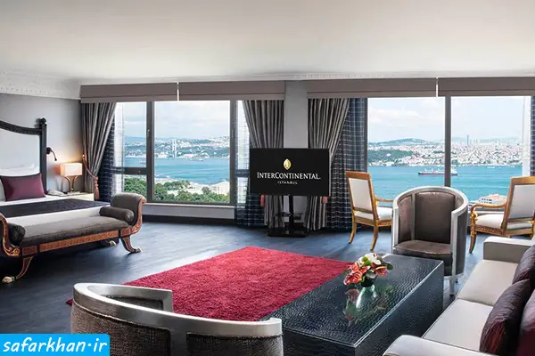 امکانات برتر هتل اینترکانتیننتال استانبول از نظر مسافران