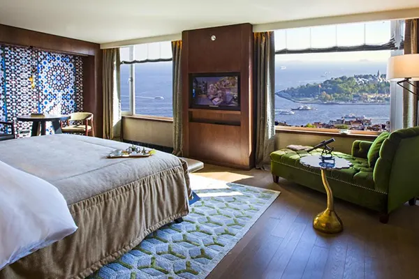 هتل ۵ ستاره مارمارا تکسیم استانبول با ویو دریا