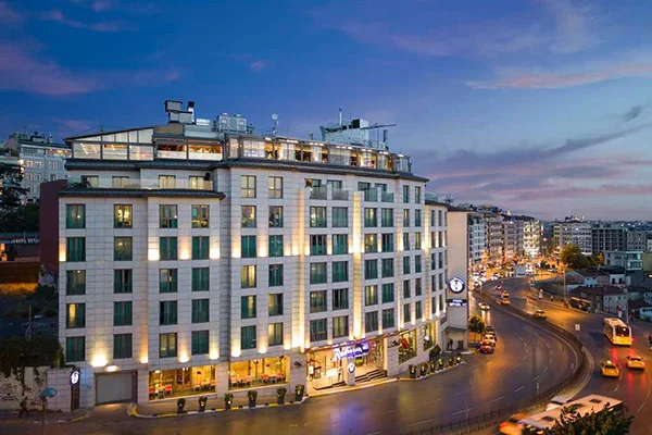 هتل رادیسون بلو پرا در قسمت اروپایی استانبول