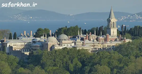 کاخ توپکاپی از جاهای دیدنی استانبول نزدیک تکسیم