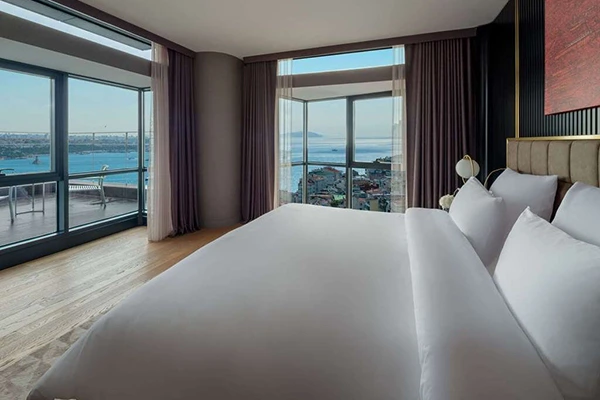 هتل ۵ ستاره سوفیتل تکسیم استانبول با ویو دریا