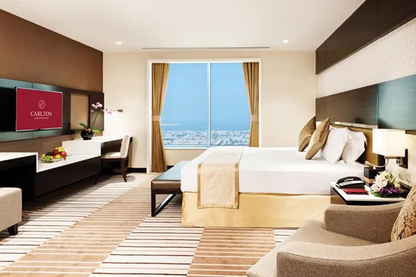 کارلتون داون تاون از بهترین هتل های خیابان شیخ زاید دبی
