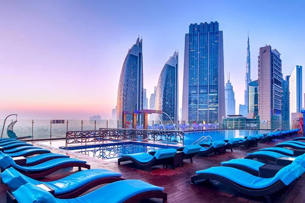 جوورا هتل 4 ستاره خیابان شیخ زاید دبی