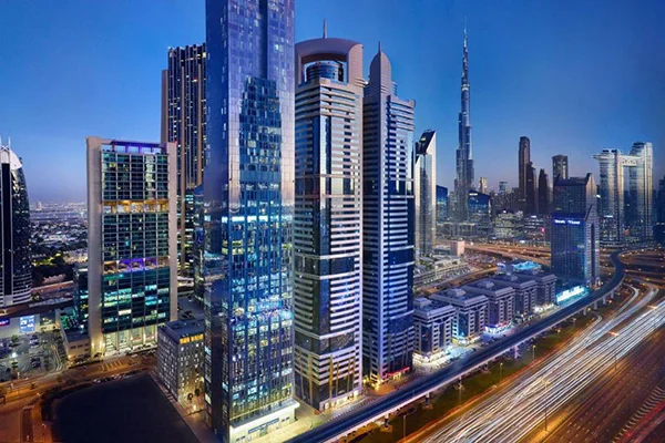 رزیدنس این بای ماریوت هتل 4 ستاره خیابان شیخ زاید دبی